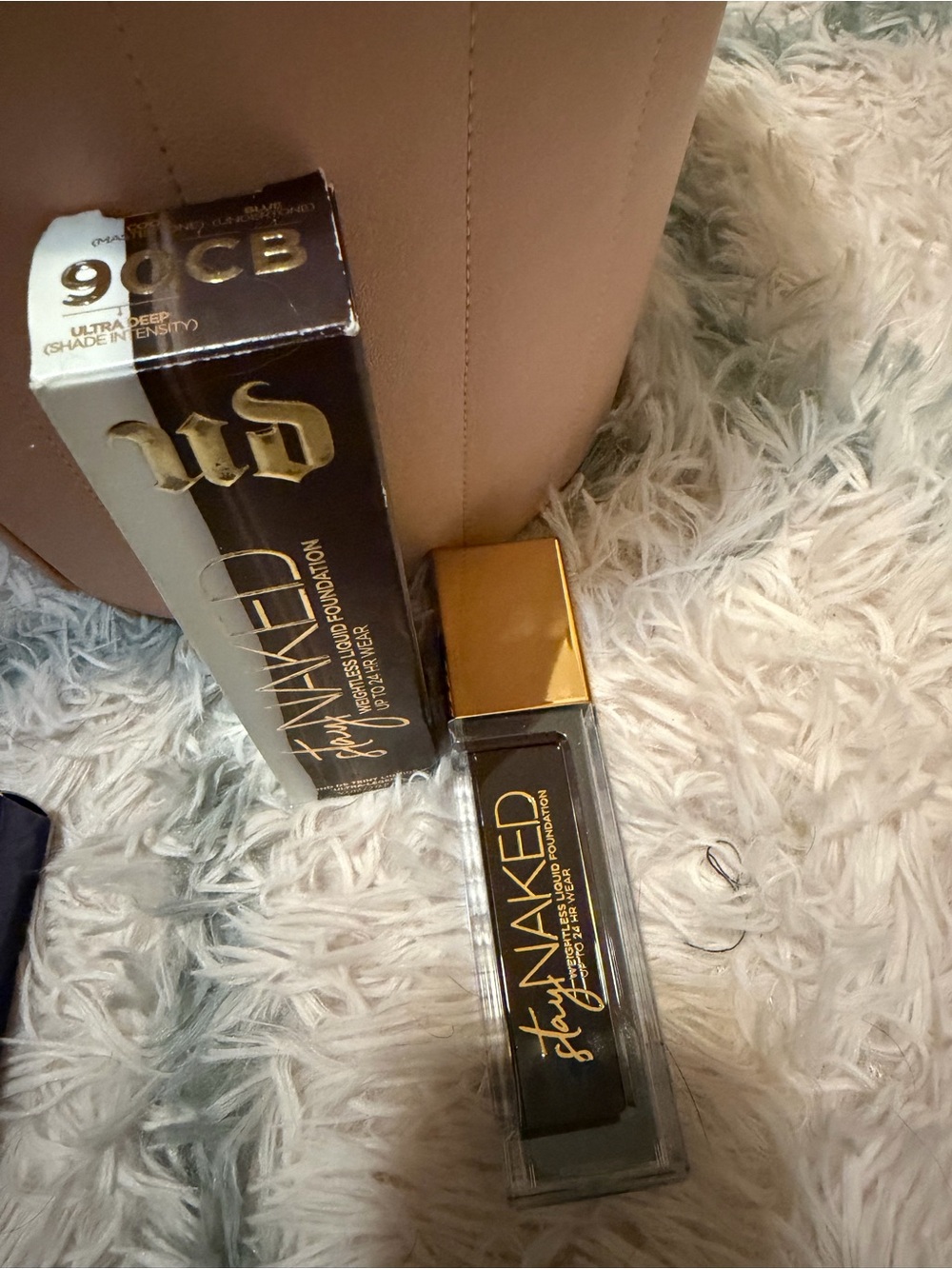 Urban Decay Stay Naked Liquid Foundation - Gold & Clear Bottle